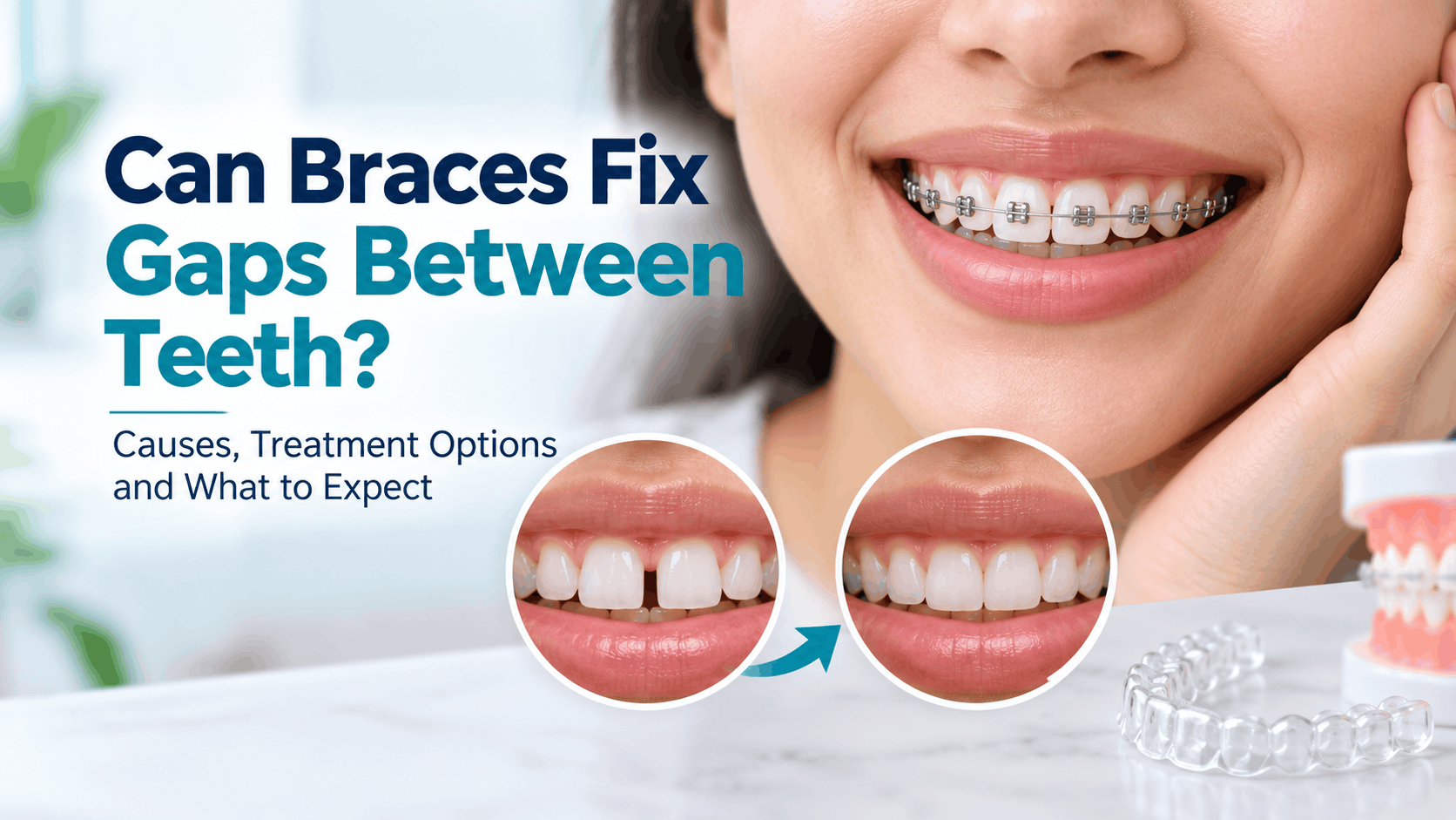 Can Braces Fix Gaps Between Teeth
