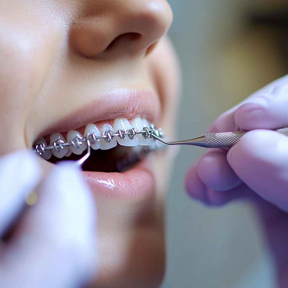 Orthodontic treatment process at Vivan Dental Jaipur